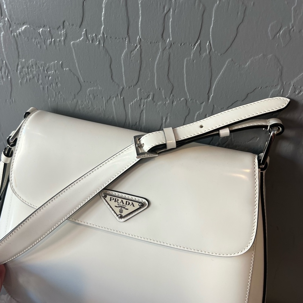 Prada Spazzolato Cleo Bag